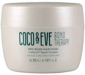 Coco & Eve Bond Therapy Pro Bond Hair Mask. Strengthening Bond-Building Treatment with Cutibond™ Repair Complex. Nourishes, Hydrates, Reduces Breakage for Damaged & Chemically Treated Hair (212 ml)