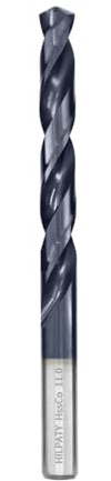 Hilpaty Brocas Helicoidales para Metal Profesional Broca M35 HSS-Co con Recubrimiento AlTiN, Norma DIN 338 (11mm x 142mm x1pc)