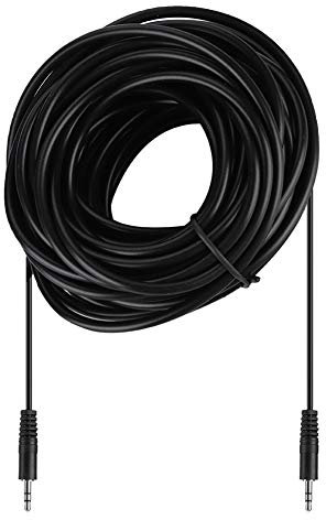 Cables de audio, cobre de 3.5mm cable de audio macho a macho blindado para auriculares, teléfonos inteligentes y tabletas reproductores de MP3(10m)