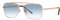 Ray-Ban Unisex Rb3636 Sonnenbrille, Rotgold/Transparenter Farbverlauf
