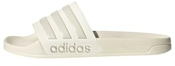 adidas Unisex Adilette Shower Slides, off white/alumina/off white, 40.5 EU