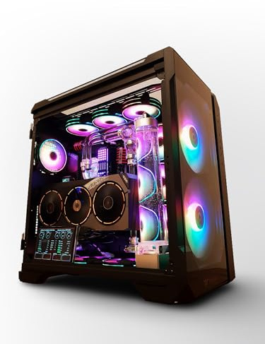 VIXIA High End Custom Watercooled Gaming PC - Intel Core i5 14600K - GeForce RTX 4070 Elite DDR6X 12GB - DDR5 32GB 6000MHz - PCIe4.0 M.2 NVME 1TB - Black - VXS-100B