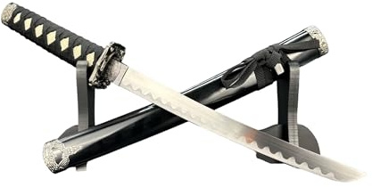 Brieföffner in Form Eines Japanischen Tanto mit Präsentations Ständer Tanto-Dolch – zur Dekoration oder als Praktisches Geschenk (HK1104S)