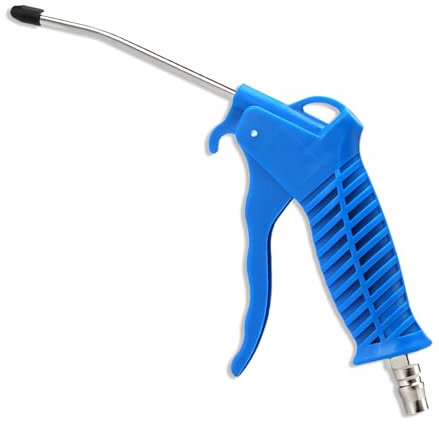 Druckluftpistole und Ausblaspistole Set Luftpistole für Kompressor Ideal Zum Entfernen von Feinen Verschmutzungen an Schwer Zugänglichen Stellen Extreme Blaskraft Luftdruckpistole mit Robustem Design