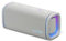 Sony ULT Field 5 - Leistungsstarker tragbarer Bluetooth-Lautsprecher, 25-Stunden-Akku, 2 x ULT Power Sound Modi, IP67, wasserdicht, staubdicht, 360° Lichter, Abnehmbarer Schulterriemen - Off-White