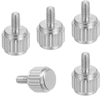 QUARKZMAN 5 Pcs Viti Per Calibro Verniero M2 X 4 Mm, Viti A Testa Piatta In Acciaio Inox A Pressa Con Testa Rotonda Metrica Bollini A Mano Filettati Per Strumenti Di Misurazione