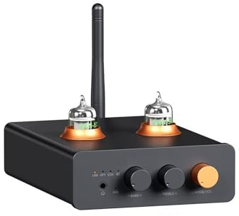 Amplificateur de Casque Bluetooth USB DAC Préampli à Lampes Compact et Intelligent