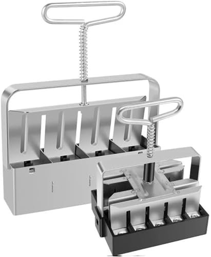 SRKATI Semillas Dispensador Bloqueador de Tierra para plántulas portátil, Herramienta para Bloquear el Suelo de 4 o 20 Celdas, Suministros para jardinería Siembra Esparcidor