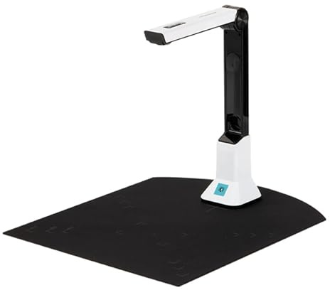 Book Scanner, Document Camera For Teachers, Portable USB Scanner With A4 Format Photo,for Pictures/ID Cards/Office Manuscripts
