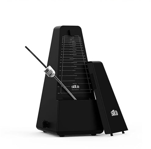 Vintage mekanisk metronom, rytmmetronom för mekanisk gitarr, tornmetronom och dörrklocka för gitarr, piano och guzheng.(S320-lila)