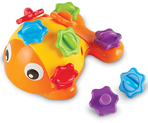 Learning Resources Finn the Fine Motor Fish, Sensory & Fine Motor Toy, Ages 18 months+