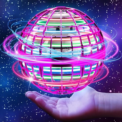 Fliegender Ball Flying Ball Flying Orb Ball Magic Ball Drohne orbi Ball Hover Toy Geschenke Jungen Mädchen Spielzeug Schwebeball Geschenke orbi Ball Galaxy Ball Boomerang Ball Flying Spinner