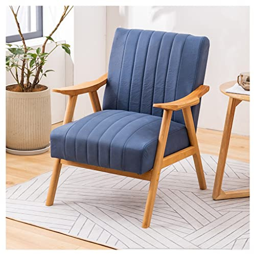 Comoda sedia a dondolo per cameretta dei bambini, poltrona imbottita con struttura in legno e cuscino in tessuto tecnico, per ufficio, camera da letto, salotto, lettura e relax