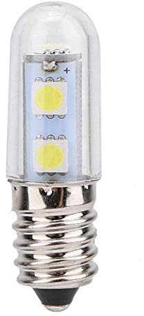 MAGT Lampadina, 110V 220V 1.5W E14 Lampadina Frigorifero LED Bianco Caldo 2700k Filamento Lampadine per Macchina Cucire Cappa Cucina Frigoriferi