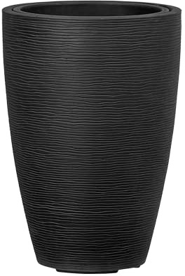 Poetic Pflanzgefäß PATEA rund 47 Smoke Black