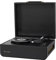 Crosley Mercury Portable Turntable - Bluetooth Record Player, 3-Speed Suitcase Vinyl Player, Home Turntables for Vinyl Records, Built in Stereo Speakers & Bluetooth Receiver, AUX Input, Black