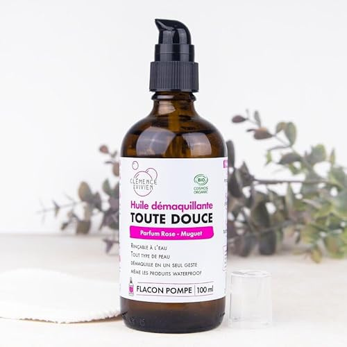 Huile démaquillante rinçable- Toute Douce - Rose Muguet