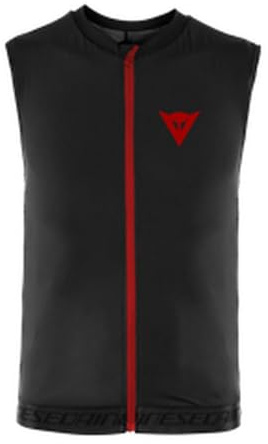 Dainese - Scarabeo Flexagon Waistcoat 2,Chaleco Protector Esquí, Protector Espalda Esquí,Negro/Rojo,Niño