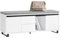 SoBuy Schuhbank mit Sitzfläche schuhschrank Schuhregal mit sitzbankDielenbank Schuhtruhe Sitzkommode schmal Weiß BHT ca. 110x42x35cm FSR176-W