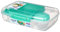 Sistema Bento Box TO GO Brotdose mit Fächern | 1,76 L Lunchbox mit auslaufsicherem Joghurt-/Fruchtbehälter | für Kinder & Erwachsene | BPA-frei | Gemischte Farben (nicht auswählbar)