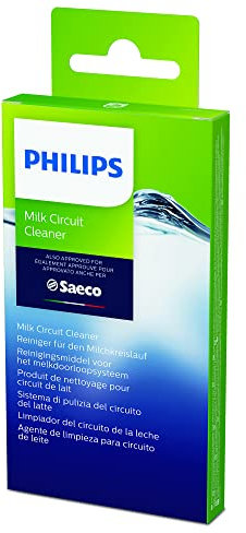 Philips Original CA6705/10 Milchkreislauf Reiniger, für Philips, Saeco und andere Kaffeevollautomaten, 6 Beutel je 2 g