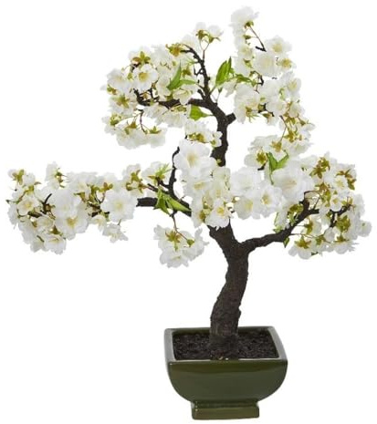 Nearly Natural Cherry Blossom Bonsai Artificial Tree