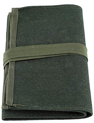 Dioche Borsa per Attrezzi Bonsai Borsa per Attrezzi da Giardinaggio in Tela da 1 Pezzo | Custodia Multifunzionale Portatile | Design a 10 Tasche | Tela Resistente | Colore Verde | Perfetto per da