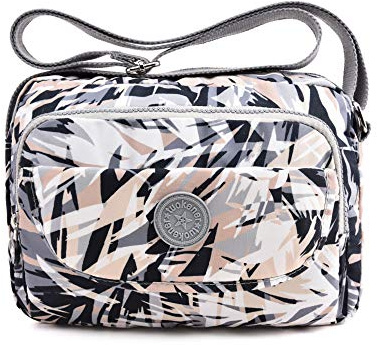 tuokener Borsa a Tracolla Donna Borsetta Impermeabile Borse a Spalla Crossbody Messenger le Donne Multi Tasca Borsa Casuale Per Viaggio(Multicolor)