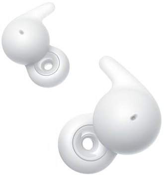 Sony LinkBuds Open – Cuffie Bluetooth True Wireless Aperte - Suono trasparente, comfort, 4,8 g, Alta qualità del suono, IPX4, connessione Multipoint, batteria fino a 22 ore, iOS e Android – White