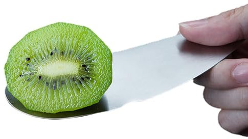 Cuillère À Avocat, Lame Combinée De Cuillère À Kiwi en Acier Inoxydable 304, Cuillères À Éplucher Les Avocats Pour Couper Les Fruits Et Légumes, Multi-Usages Pour Les Ustensiles De Cuisine À Domicile
