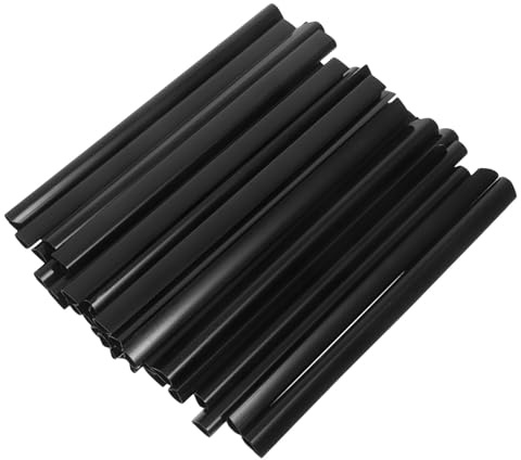 SUPVOX 30PCS Privacy Screen Strips Mounting Clamps - Garden Fence Panels Double Rod Privacy Mats and Wind Protection Clips Protective Accessories