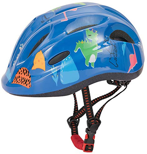 DRBIKE Kids Bike Helmet for Toddlers and Kids Ages 3-8, Boys & Girls Adjustable Cycling Helmet, Lightweight, Multi-Sport Ski Roller Skating Scooter, Navy M