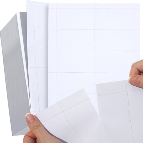 2000 Piece Blank Printable Business Cards 3.5 x 2, Perforated Card Stock Paper for Inkjet and Laser Printers, 10 Cards Per Sheet - (White)