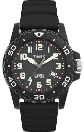 Timex Men's Analog Quartz Watch with Silicone Strap TW5M61200