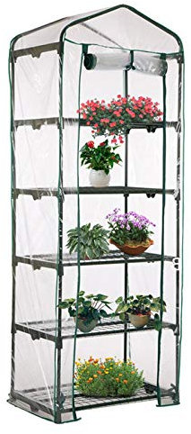 Cubierta de Invernadero de jardín, Cubierta De Invernadero Impermeable Y Resistente A Los UV, Suministros De Jardín para El Cultivo De Hortalizas, Flores Y Hierbas