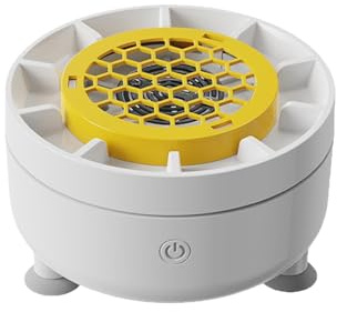 Lavadora de frutas – Spinner automático de lavado de alimentos | Secador de ensalada portátil | Lavadora de frutas de cocina para refrigerador, mostrador, preparación de alimentos, picnic al aire