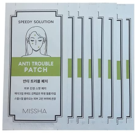 MISSHA - Speedy Solution Anti Trouble Patch Set | 24 Patches for Pimples and Acne | Reduces Inflammation and Absorbs Oil | Bacterial Protection | For Clear and Healthy Skin