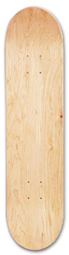 8inch Skateboards Pro Blank Skateboard/Art Deck, Planches à roulettes en érable Double concave Naturel Skate Deck Board Skateboards Planche à roulettes en Bois d'érable