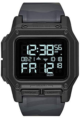 Nixon Armbanduhr Regulus Black Multicam