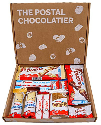 Chocolate Gift Box Hamper, Letter Box Friendly, Perfect for Presents, Surprises and Special Occasions, Bueno, Happy Hippo, Cards, Bueno Mini