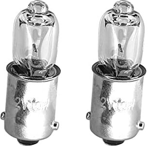 cyclingcolors 2X BOMBILLA 12V 10W BA9S PARPADEO COCHE AUTO ANGEL EYES FARO LAMPARA BOMBILLAS
