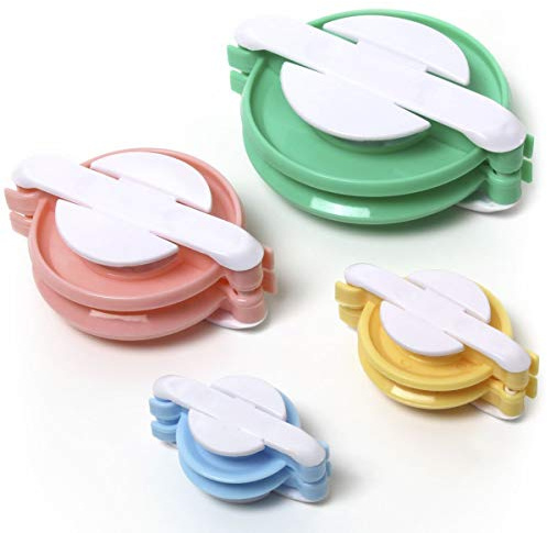 U6957 - Set di 4 Pom Maker, Kit Varie Dimensioni - Set di 3,8 cm, 4,8 cm, 6,8 cm, 8,8 cm