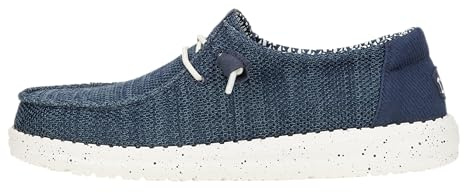 HEYDUDE - Wendy Stretch Sox, Women Slip-On shoes, Navy, W5