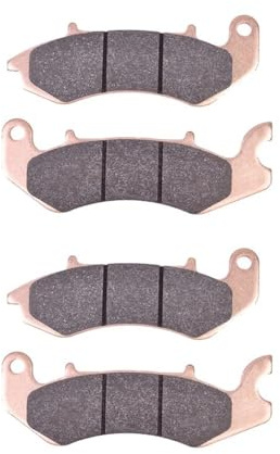Motorcykel frambromsbelägg skivtabletter passar for B-NELLI TNT125 Tornado T 125cc 2017-2022 2018 2019 2020 2021 Worx 125 17-18 TNT 125(2pairs copper based)