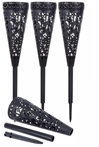 Asukohu 2/4 jarrones conmemorativos para cementerio con pinchos, decoraciones para tumbas, arreglos de cementerio