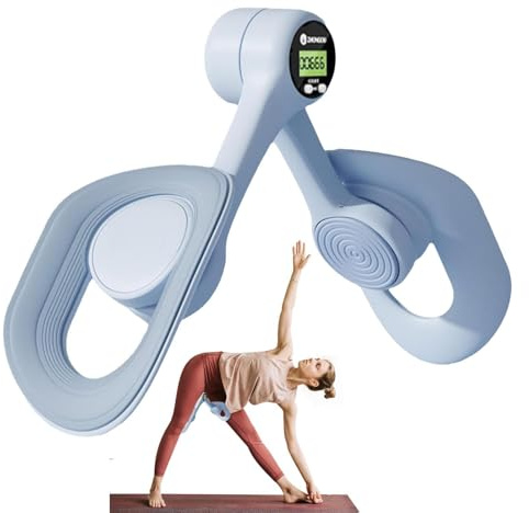 Allenatore Pavimento Pelvico Multifunzione con Contatore – Attrezzo Interno Coscia Regolabile e Rotante a 360° – Esercitatore Gambe, Glutei, Braccia e Core per Uomo e Donna, 2025 Upgrade
