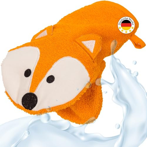Smithy 1604038 Spielwaschhandschuh Fuchs, beige