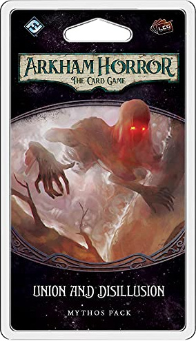 Fantasy Flight Games | Arkham Horror: Mythos Pack - 4.4. Union and Disillusion | Card Game | Ages 14+ | 1 to 4 Players | 60 to 120 Minutes Playing Time