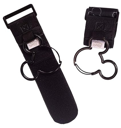 J.L. Childress Disney Baby Universal Non-Slip Stroller Hooks 2 Pack, Mickey