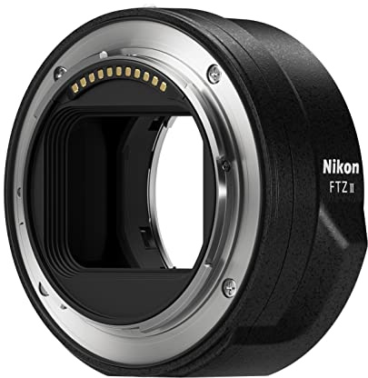 Nikon FTZ II Adattatore baionetta di seconda generazione per obiettivi con F-Mount, Nera [Nital Card: 4 Anni di Garanzia]